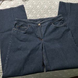 Eileen Fisher Straight Leg Jeans Size M Mint Condition